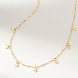 NIB Uncommon James Poppy Gold Neckalce